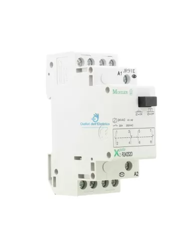 Eaton Z-r24/2s2o contactor 20a 24vac 2na 2nc control manual